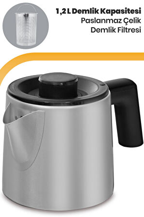 Gold Master GM-7386 2200 W Çay Makinesi Inox 