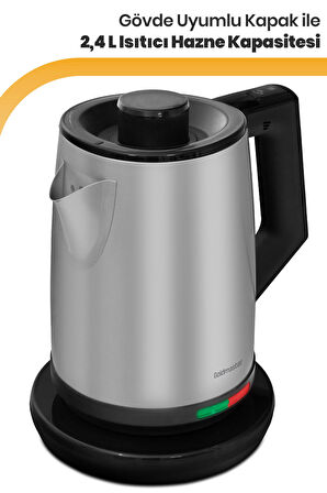 Gold Master GM-7386 2200 W Çay Makinesi Inox 