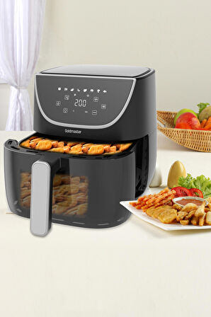 Gold Master Gustofry 5.7 lt Yağsız Airfryer Siyah