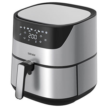 Gold Master Chefcook 6.4 lt Yağsız Airfryer Inox