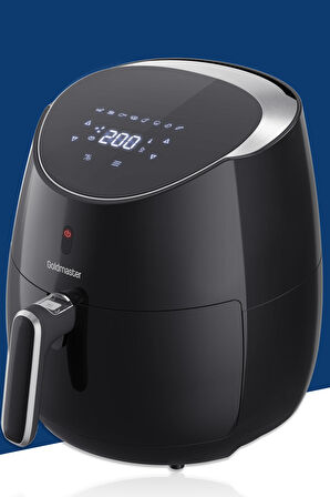 Gold Master Luxfry 6.4 lt Yağsız Airfryer Siyah