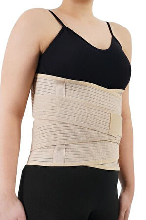 MATRİS Çelik Balenli Korse Lumbostad (26CM) Ortopedik Korse Bel Fıtığı Bel Korsesi
