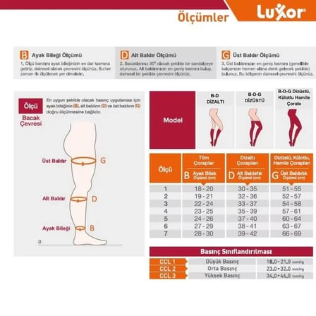 Luxvaris 810 CCL2 Dizüstü Burnu Açık Ten Rengi Varis Çorabı No: 4