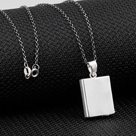 Cevşen 925 Ayar Gümüş Erkek Kolye