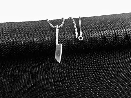 Şef Bcak  925 Ayar Gümüş Erkek Kolye