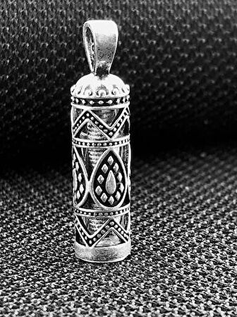 Cevşeni Kebir Dualı 925 Ayar Gümüş Erkek Kolye Ucu