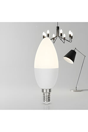 KES209 LEDLİ BUJİ AMPUL — 8W / 720 Lm / 6500K - BEYAZ