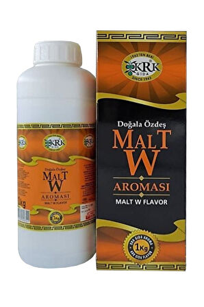 Krk Malt Aroması 1 Lt. Doğa Ile Özdeş Malt W Aroması - Meşe Aroması 1 Kg.