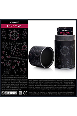 Long Time Premium 1,5 ml. x 10 adet  Krem