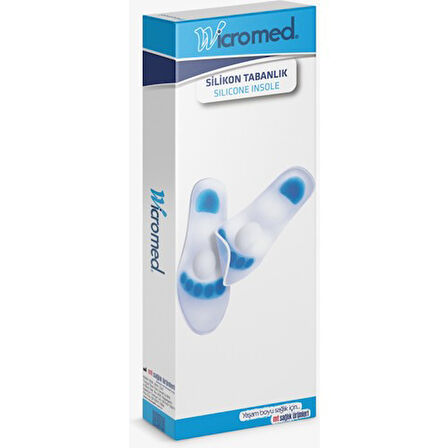Wicromed Silikon Ortopedik Tabanlık No:5 (xxl) Ayakkabı Tabanlığı