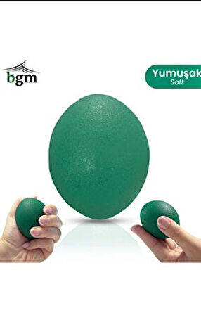 Oncomed El Egzersiz Stres Topu Silikon Yeşil