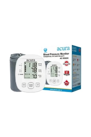 Ac-9080k Türkçe Konuşan Koldan Tam Otomatik Tansiyon Aleti Ac-9270 Dijital Temassız Ateş Ölçer