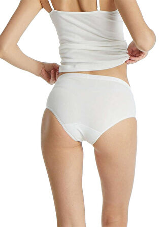 Blackspade Kadın Beyaz Slip Külot Essential 1306 