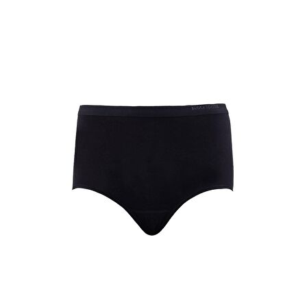 Blackspade Kadın Büyük Beden Slip Külot Essential 1307 - Siyah