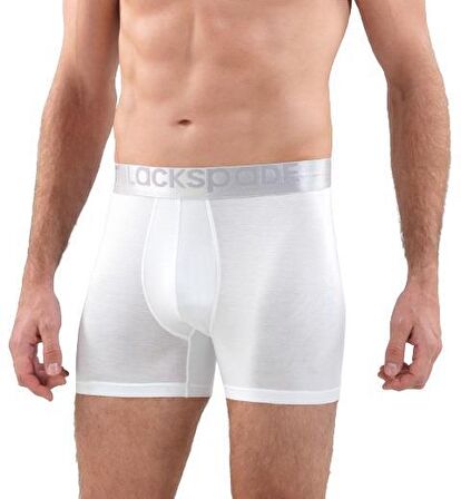 Blackspade Beyaz Erkek Boxer 9303 Silver