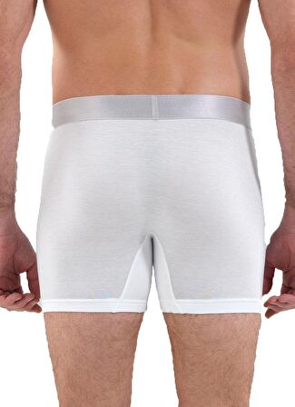 Blackspade Beyaz Erkek Boxer 9303 Silver