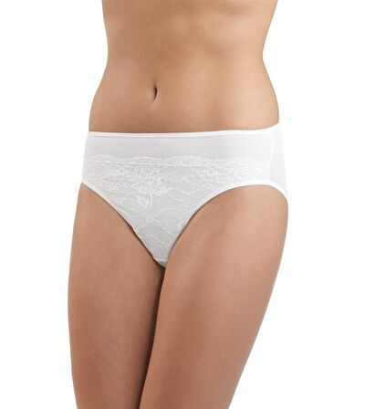 Blackspade Beyaz Kadın Bikini Külot
