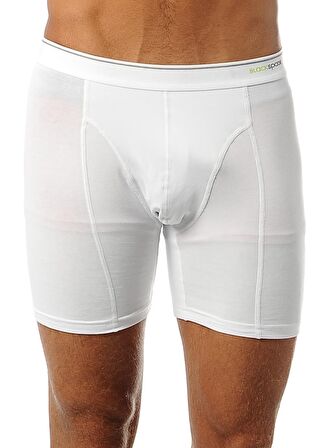 Blackspade Erkek Retro Boxer Tender Cotton 9216 - Beyaz