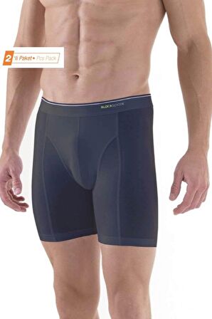 Blackspade 9216 2'li Paket %92 Pamuk Uzun Erkek Boxer
