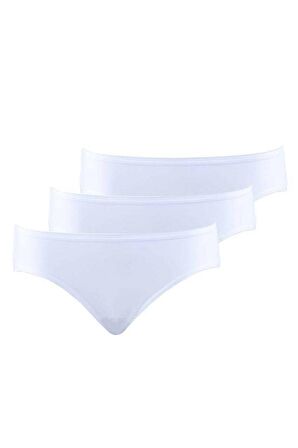 Blackspade Beyaz Kadın Bikini Külot 1575 3lü Takim-Kad