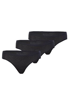 Blackspade Kadın %95 Pamuklu 3'lü Ekonomik Paket Slip