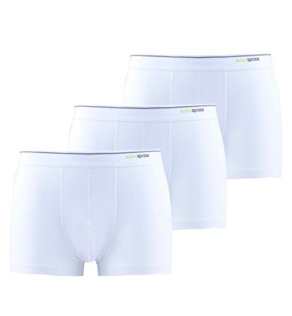 Blackspade Beyaz Erkek Boxer 9670 Tender Cotton