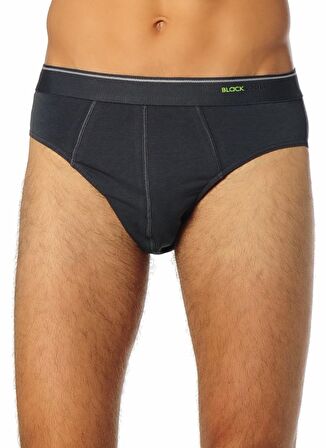 Blackspade Siyah-Gri-Beyaz 3''lü Pamuk Slip