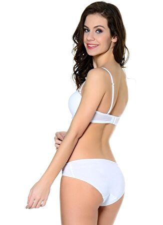 Blackspade Beyaz Kadın Bikini Külot 1574 ESSENTIAL 3