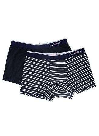 Blackspade Erkek Mavi 2'li Boxer