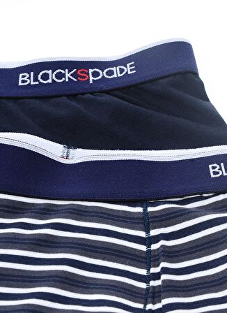 Blackspade Erkek Mavi 2'li Boxer