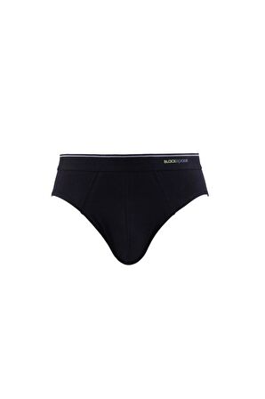 Erkek Slip 3'lü Paket Tender Cotton 9672 - Siyah
