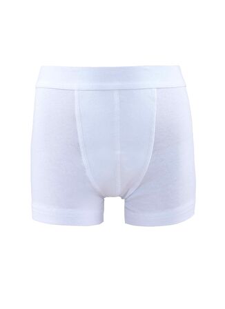 Blackspade Beyaz Erkek Çocuk Düz Boxer 42-9395-3 Pack Box
