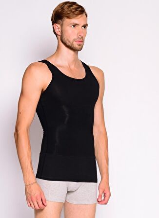 Blackspade Siyah Erkek İç Giyim Atlet 9209 Men Body