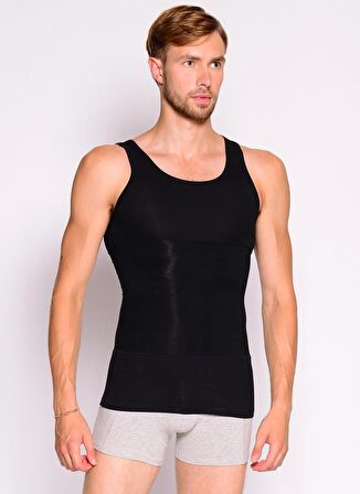 Blackspade Siyah Erkek İç Giyim Atlet 9209 Men Body