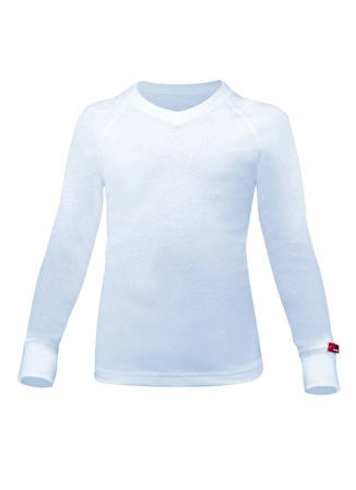 Blackspade Üst İçlik, 11-13 Yaş, Beyaz
