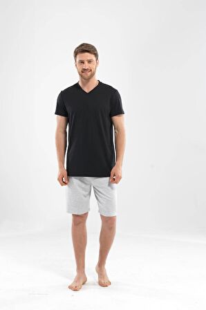 Blackspade Modal Erkek V Yaka T-shirt