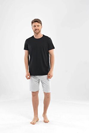 Blackspade Erkek Modal Bisiklet Yaka T-shirt