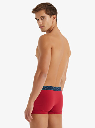 Blackspade 9556 Erkek Pamuk Elastan Boxer Kırmızı