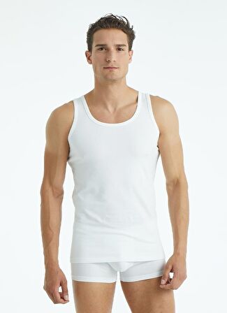 Blackspade Beyaz Erkek Boxer 9481