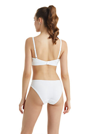 Blackspade 1563 Kadın Maternity Slip Beyaz