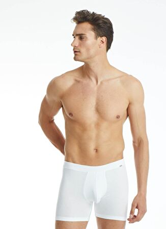 Blackspade Beyaz Erkek Boxer 9313