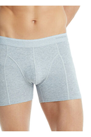 Blackspade Erkek Pamuk Elastan Boxer Tender Cotton 9233 - Gri Melanj