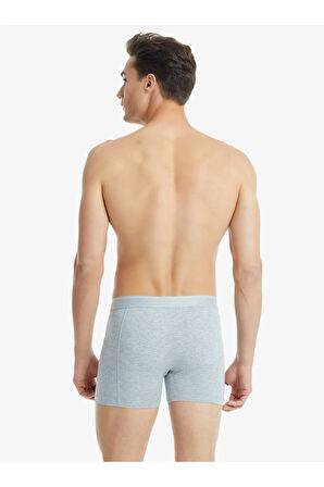 Blackspade Erkek Pamuk Elastan Boxer Tender Cotton 9233 - Gri Melanj
