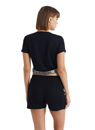 Blackspade Siyah Kadın Pijama Alt 51047