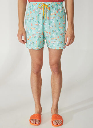 Blackspade Mint Melanj Erkek Şort Mayo 10416