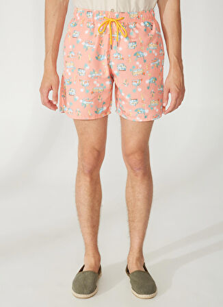 Blackspade Şeftali Erkek Şort Mayo 10416