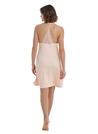 Blackspade Düz Somon Kadın Gecelik 51368