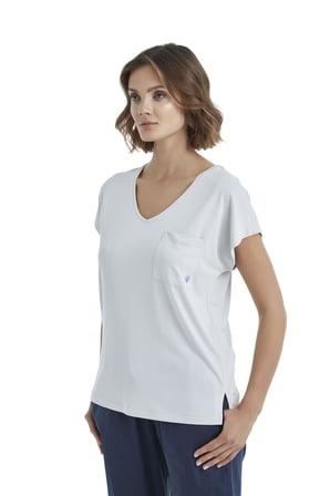 Blackspade Kadın Gri T-Shirt 60400 