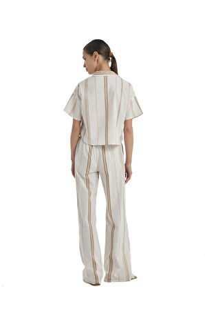 Blackspade Kadın Bej Pantolon 60406 