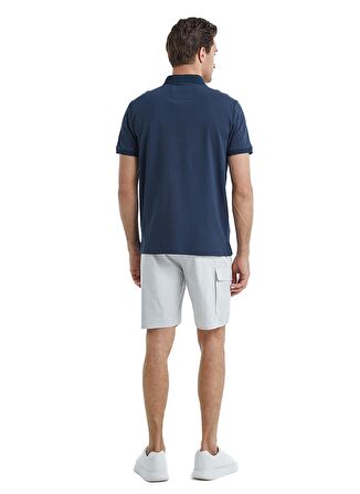 Blackspade Polo Yaka Düz Lacivert Erkek T-Shirt 40527